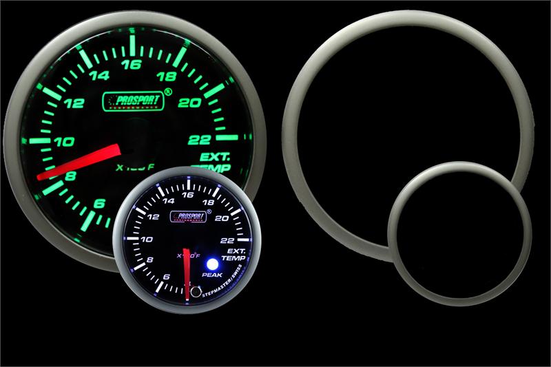 2-1/16" Green/White Premium EGT Gauge-thumbmail-4
