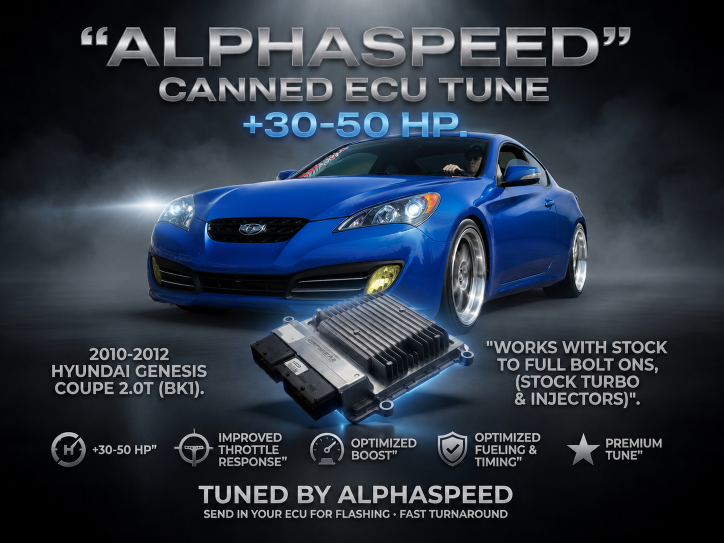 Alphaspeed Canned Tune ECU Service (2010-2012 Genesis Coupe 2.0T BK1)-thumbmail-1
