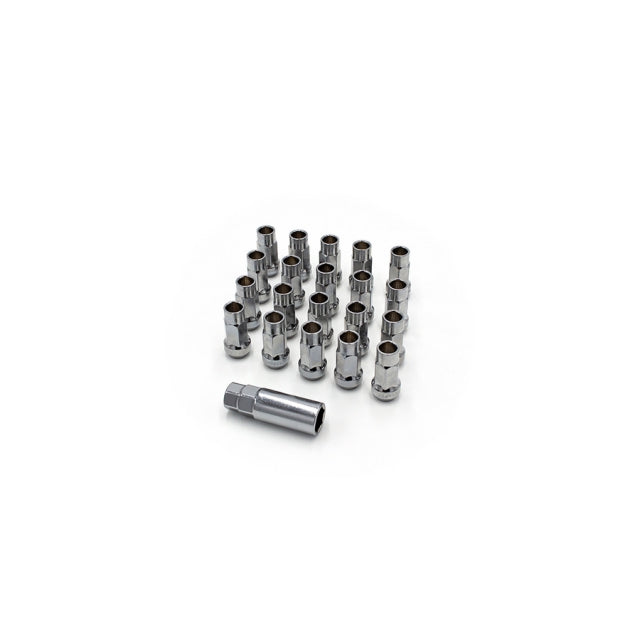 ISR Performance Steel 50mm Open Ended Lug Nuts M12x1.50 - Silver