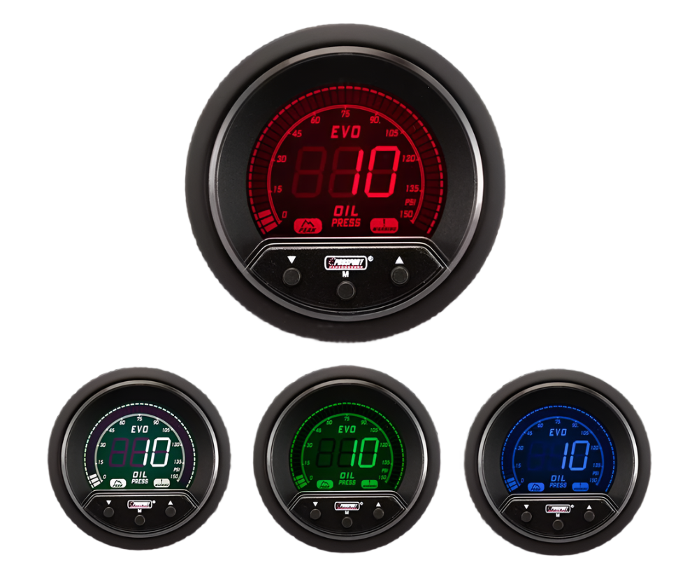 2-1/16" Premium Evo Electrical Oil Pressure Gauge-thumbmail-1