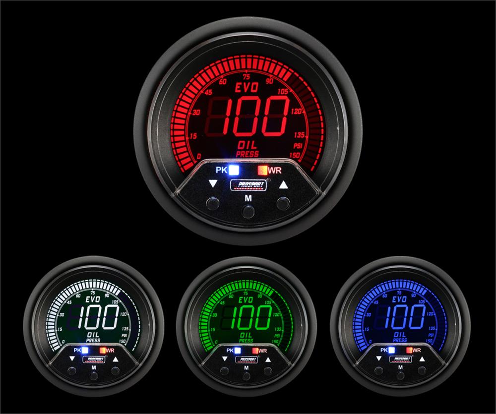 2-3/8" Premium Evo Electrical Oil Pressure Gauge-thumbmail-4