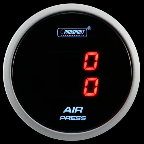 2-1/16" Digital Dual Air Pressure Gauge - LCD Display-thumbmail-3