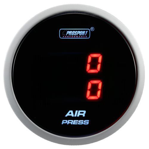 2-1/16" Digital Dual Air Pressure Gauge - LCD Display-thumbmail-1