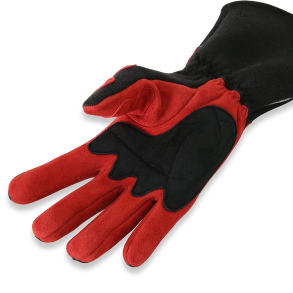 RaceQuip SFI-5 Red/Black 2XL Long Angle Cut Glove (358107RQP), manufacturer product view 3