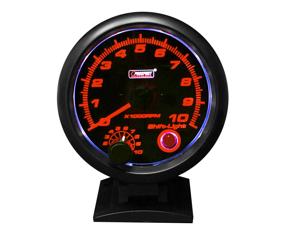 3 3/4" Tachometer with built in shift light-thumbmail-1