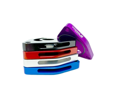 Torque Solution V2 Blow Off BOV Sound Plate (Red): Multiple Applications-thumbmail-2