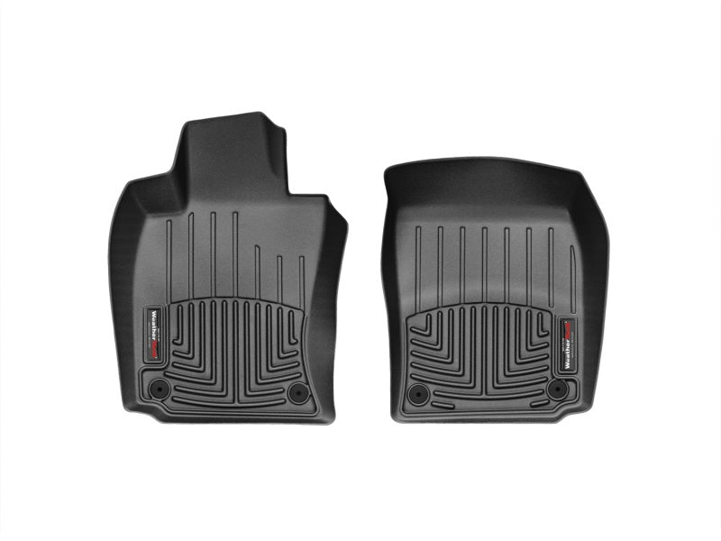 WeatherTech 10+ Porsche Panamera Front FloorLiner - Black-thumbmail-1
