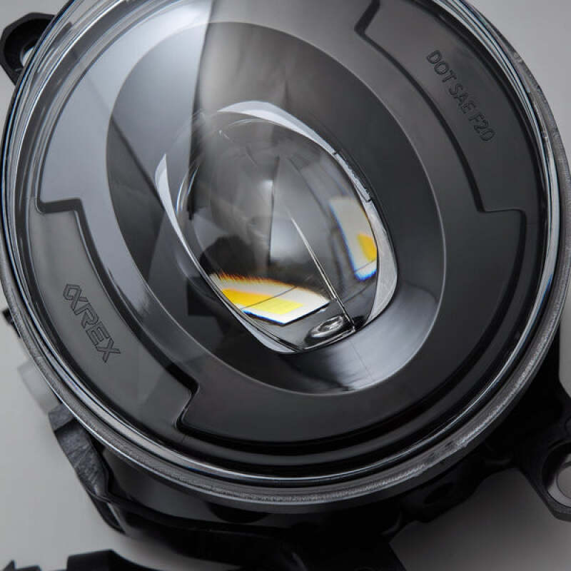AlphaRex Universal Toyota/Lexus/Scion MKII DoubleTap LED Projector Fog Lights - White/Amber-thumbmail-8