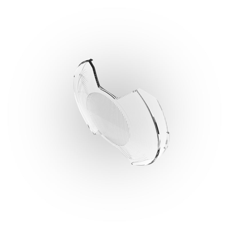 KC HiLiTES SlimLite 6in Light Shield - SAE Driving Beam - Clear-thumbmail-2