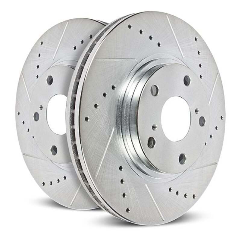 Power Stop 22-24 Acura MDX Front Drilled & Slotted Rotor - Pair-thumbmail-1