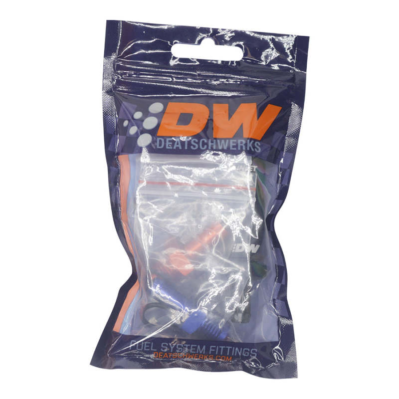DeatschWerks Universal Venturi Siphon Jet 5/16in Hose Barb to 6AN ORB Female - Anodized Matte Black-thumbmail-2