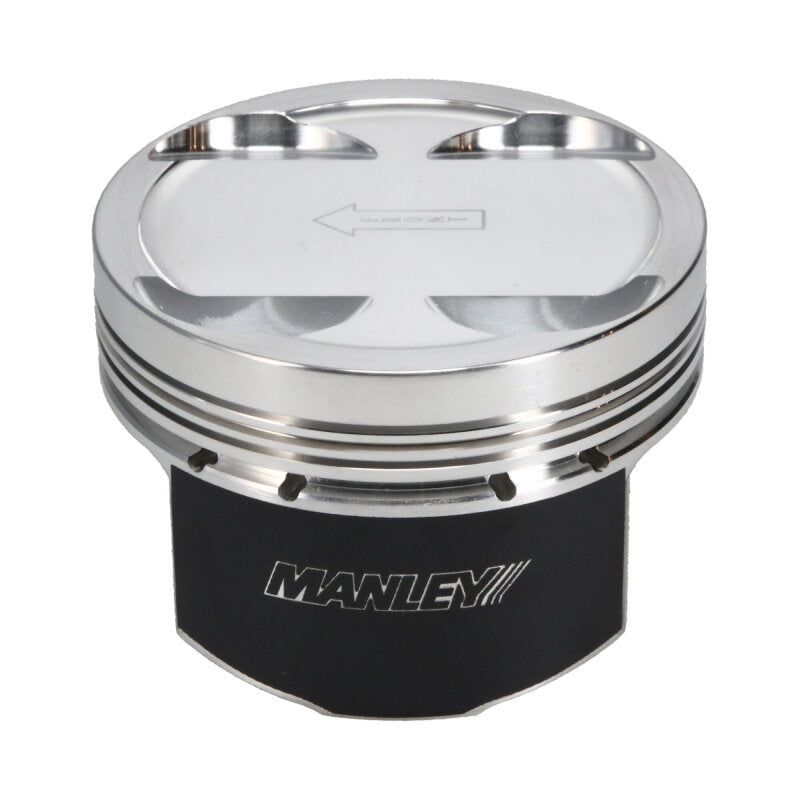 Manley Mitsubishi 4G63 Forged Dish Piston Set - 85.50mm Bore 10.50:1-thumbmail-5