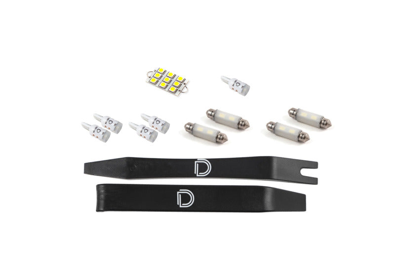 Diode Dynamics 15-23 Dodge Challenger Interior LED Kit Cool White Stage 1-thumbmail-4