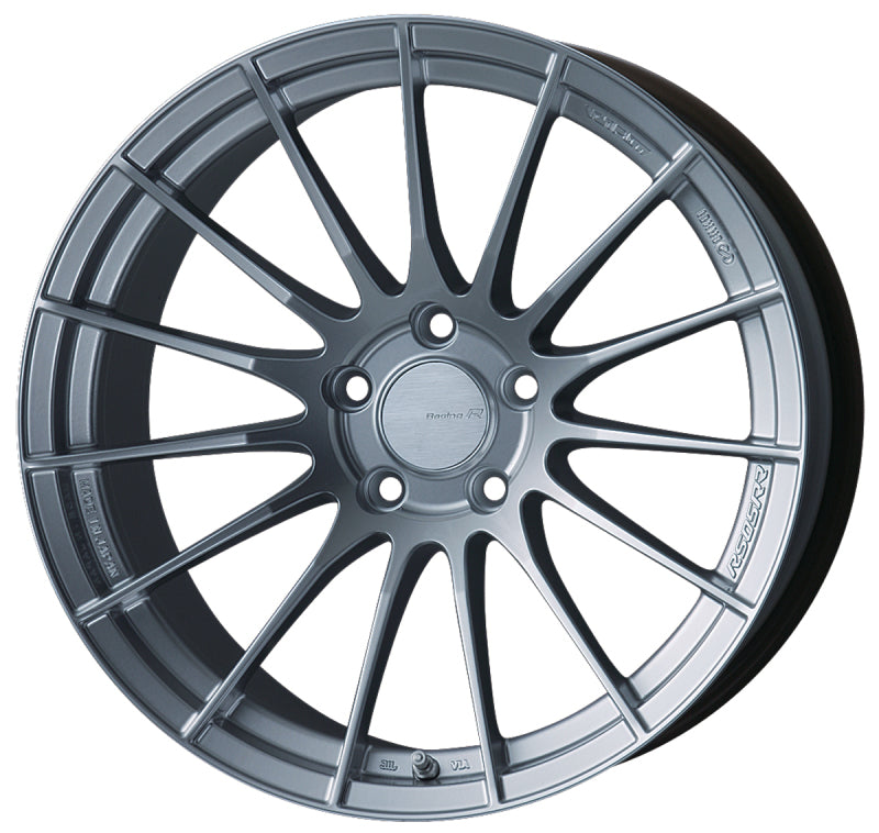 Enkei RS05-RR 18x9.5 22mm ET 5x120 72.5 Bore Sparkle Silver Wheel Spcl Order / No Cancel-thumbmail-1