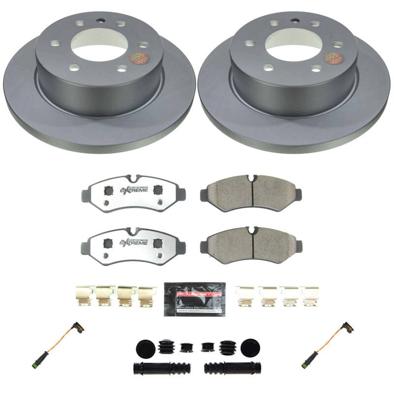 Power Stop 19-20 Freightliner Sprinter 1500 Rear Z36 Coated Truck & Tow Brake Kit-thumbmail-1