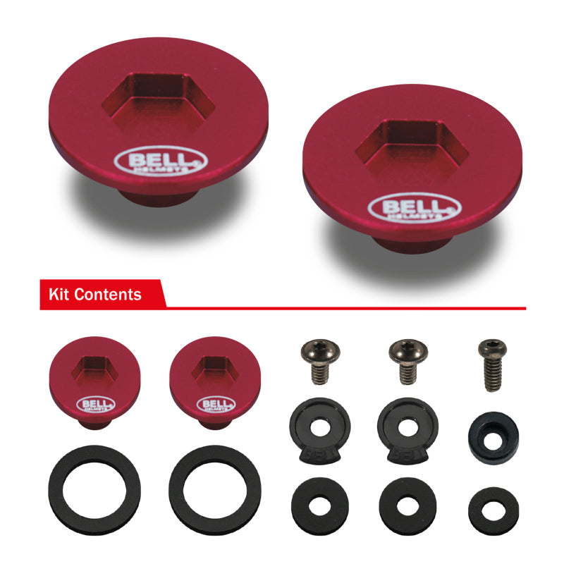 Bell SV (SE07/SE077/SE06) Pivot Kit - Red-thumbmail-9