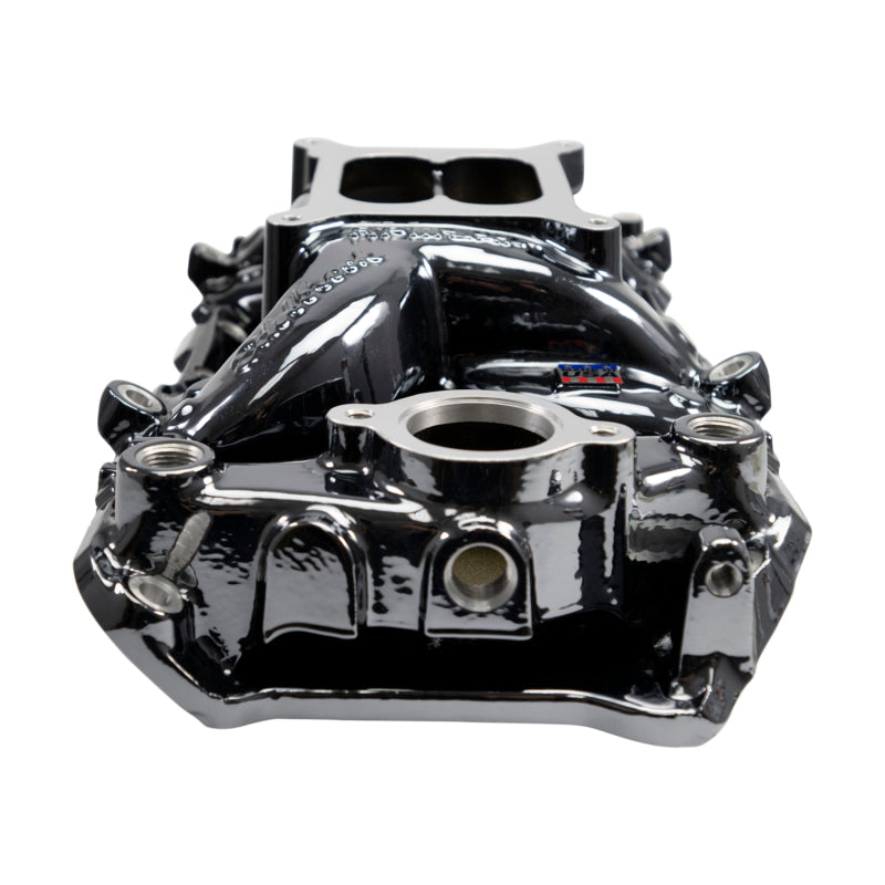 Edelbrock RPM Air-Gap Intake Manifold for Big-Block Chevy Oval Port - Black Plasma Finish-thumbmail-5
