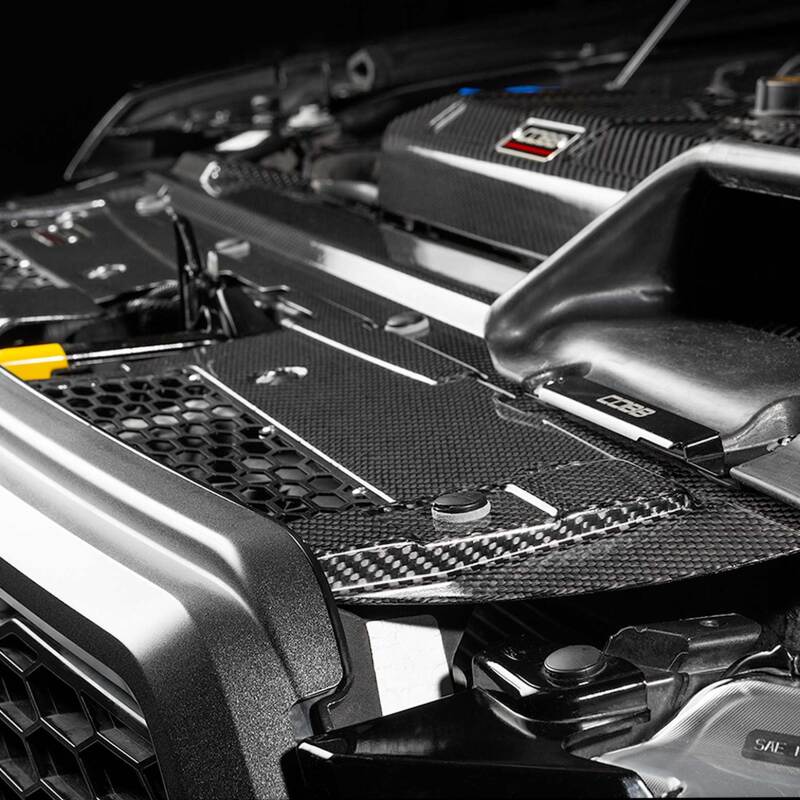 Cobb 17-20 Ford F-150 Ecoboost Raptor Redline Carbon Fiber Radiator Shroud-thumbmail-7