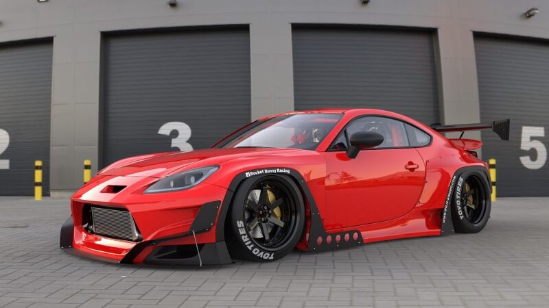 GReddy Pandem 2022+ Toyota GR86 Rocket Bunny Optional Wing-thumbmail-7
