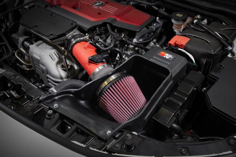 K&N 2023+ Honda Civic Type R / 2024+ Acura Integra Type S Performance Air Intake System-thumbmail-3