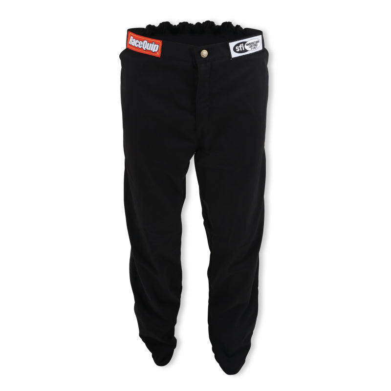 RaceQuip Black SFI-1 1-L Pants Medium Tall
