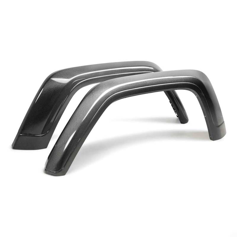 Anderson Composites 20-23 Jeep Gladiator (JT) Carbon Fiber Rear Fender Flares (Pair)-thumbmail-5
