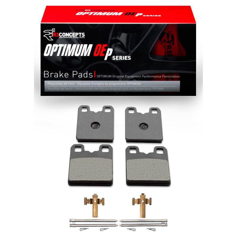 R1 21-26 Tesla Model S Parking Brake Optimum OE Brake Pads & Hardware Kit-thumbmail-1