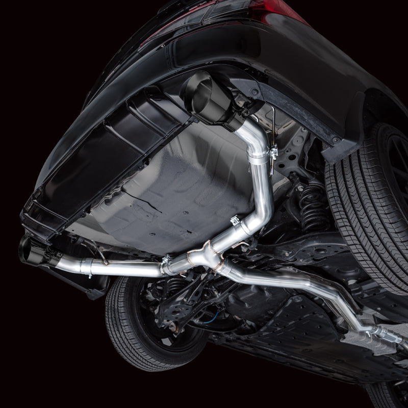 AWE Tuning 22+ Honda Civic Si/Acura Integra Track Edition Catback Exhaust - Dual Diamond Black Tips-thumbmail-5