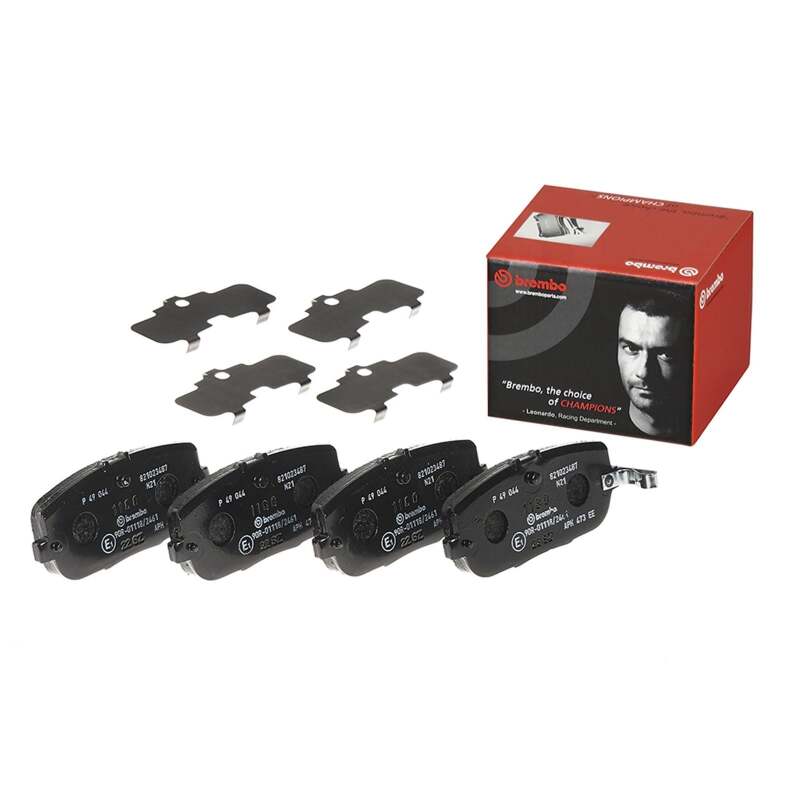 Brembo OE 17-20 Fiat 124 Spider/06-23 Mazda MX-5 Miata PRIME Low-Met Brake Pad - Rear-thumbmail-2