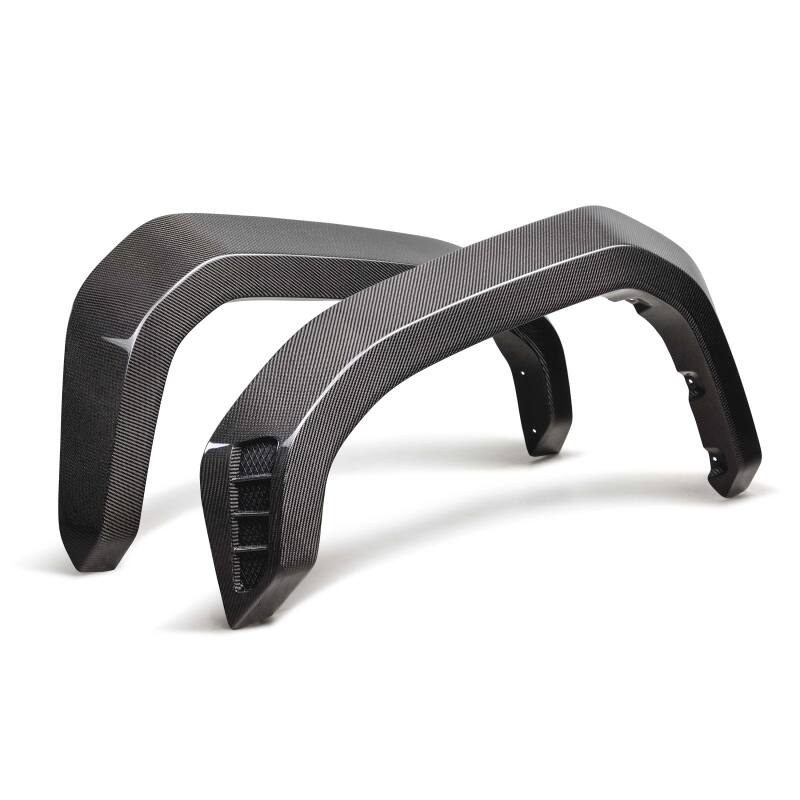 Seibon 2024 Toyota Tacoma TRD PRO Front Carbon Fiber Fender Flares-thumbmail-3