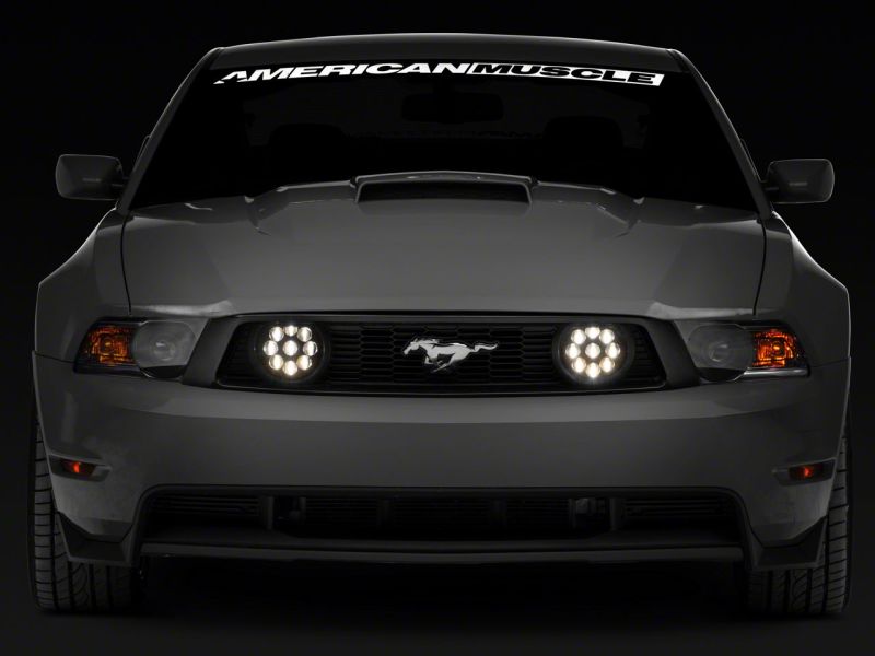 Raxiom 05-12 Ford Mustang GT LED Fog Lights- Smoked