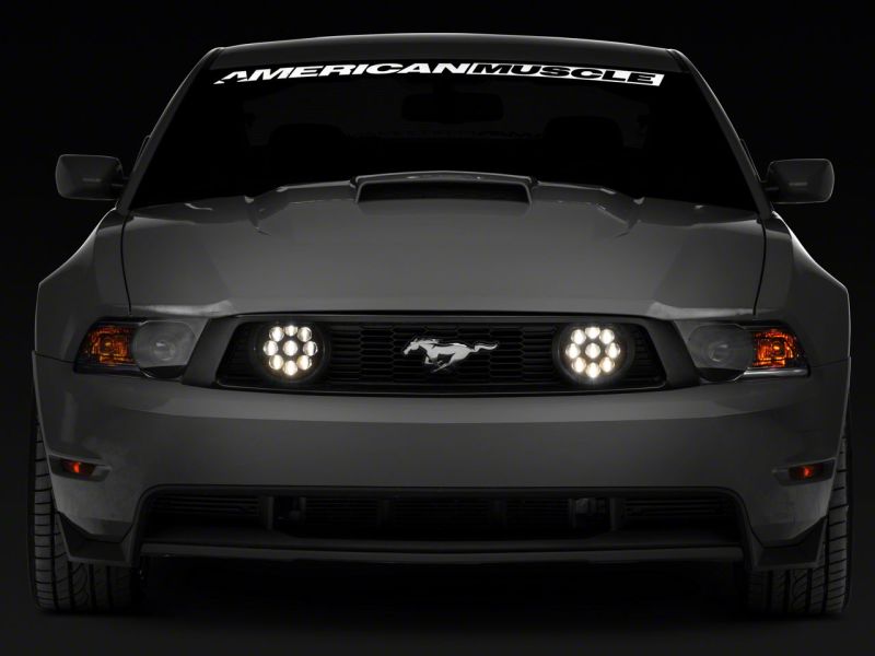 Raxiom 05-12 Ford Mustang GT LED Fog Lights- Smoked-thumbmail-7