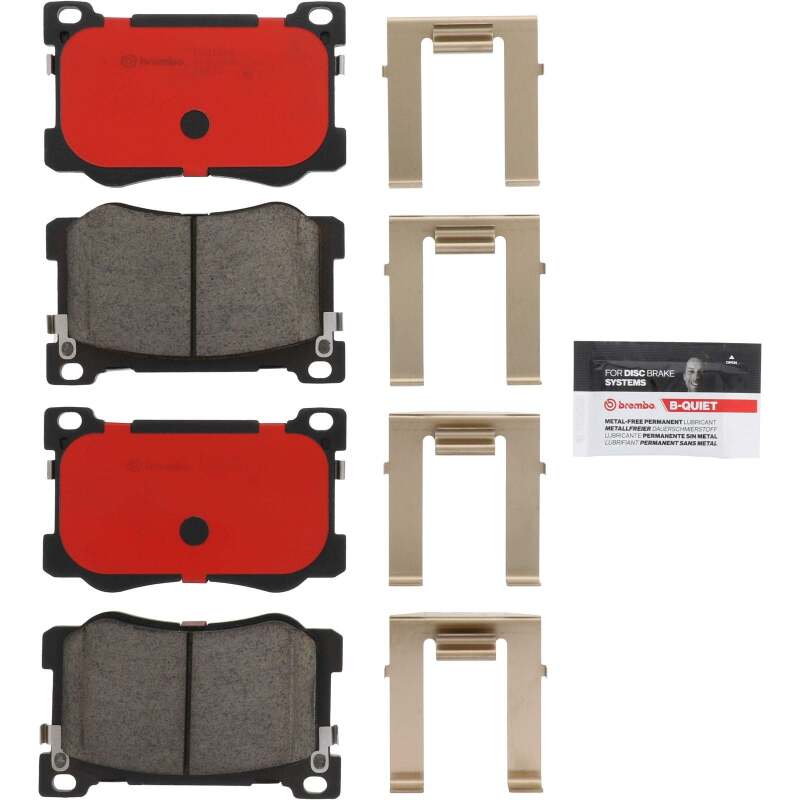 Brembo OE 18-19 Genesis G80 PRIME Ceramic Brake Pad - Front-thumbmail-17