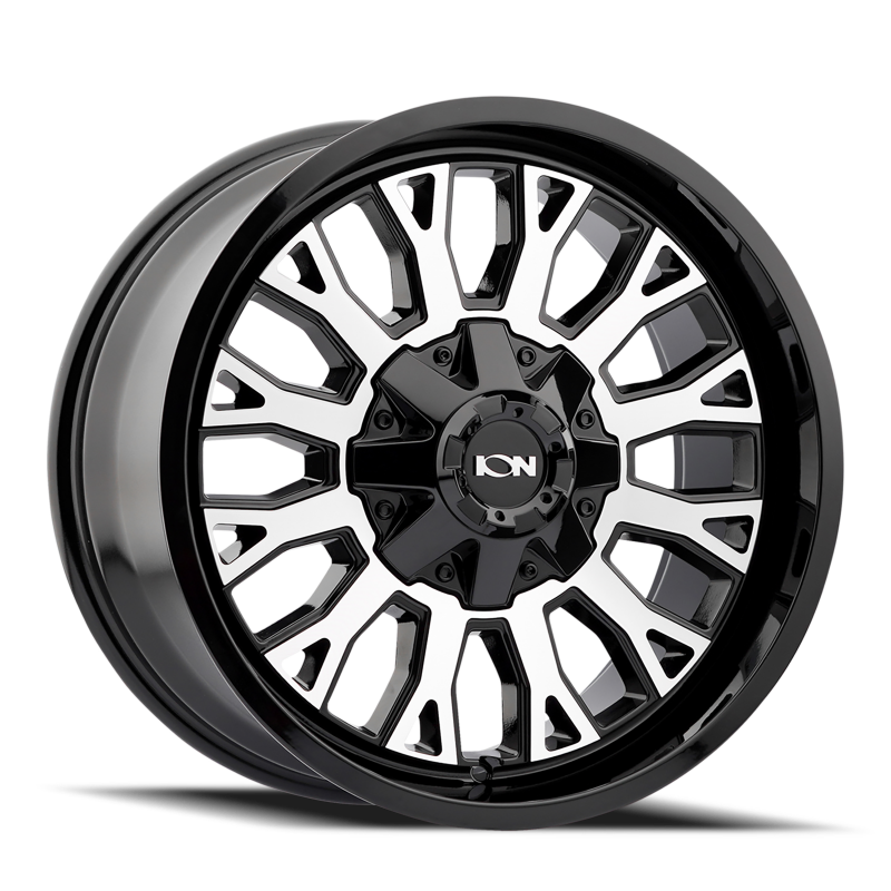 ION Type 152 20x9 / 8x180 BP / 0mm Offset / 124.1mm Hub Black/Machined Wheel-thumbmail-1