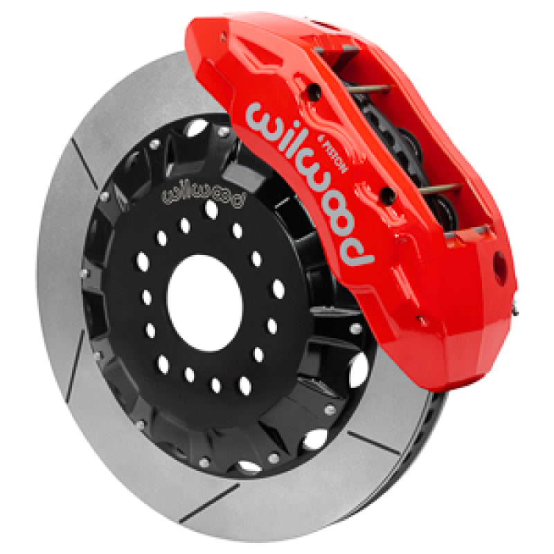 Wilwood 63-70 Chevy C10 TX6R Front Kit w/ 16in Rotors & Lines - Red-thumbmail-1