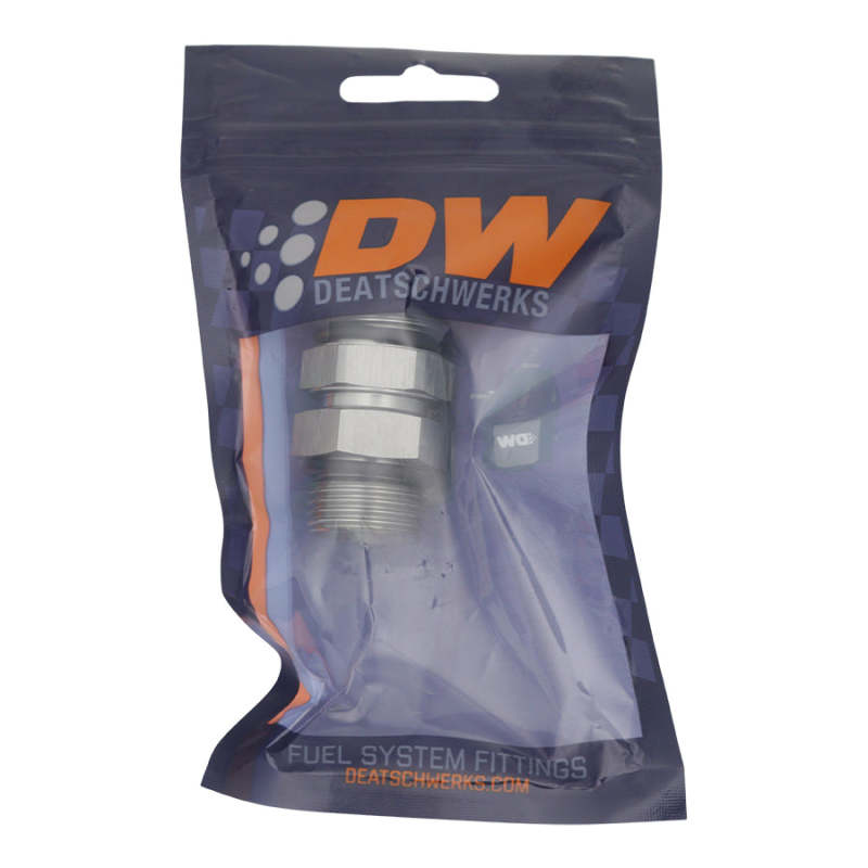 DeatschWerks 10AN ORB Male to 10AN ORB Male Swivel Adapter - Anodized DW Titanum-thumbmail-2