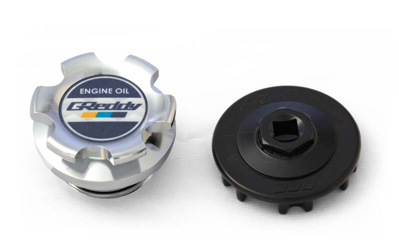 GReddy Type-B Oil Filler Cap Honda - Chrome-thumbmail-1