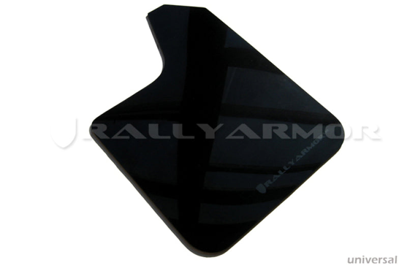 Rally Armor Universal UR Black Mud Flap w/ Metallic Black Logo - Pair-thumbmail-2