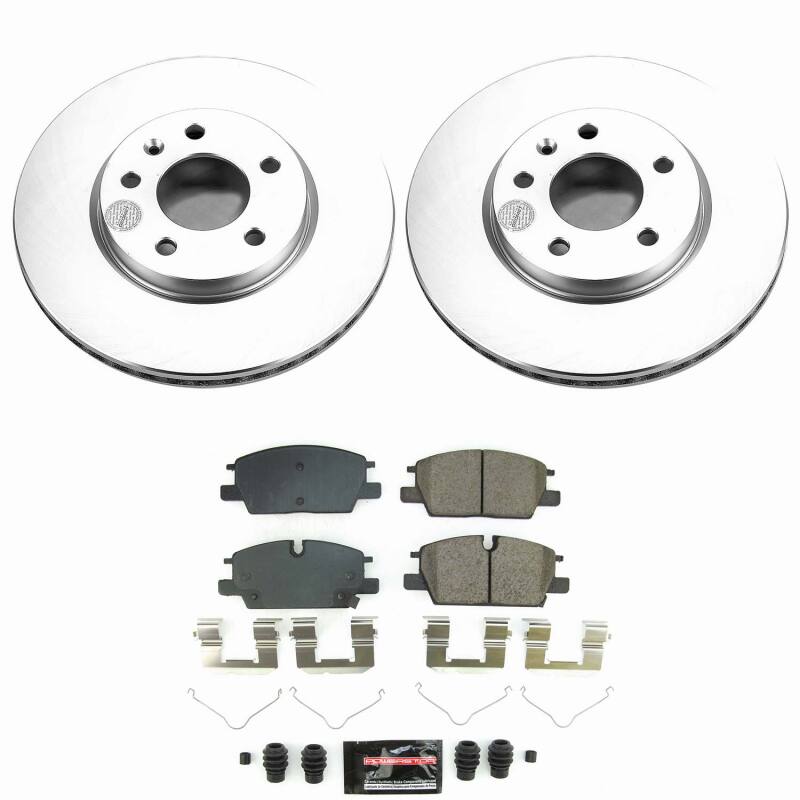 Power Stop 2024 Buick Envista Front Z23 Coated Brake Kit-thumbmail-1