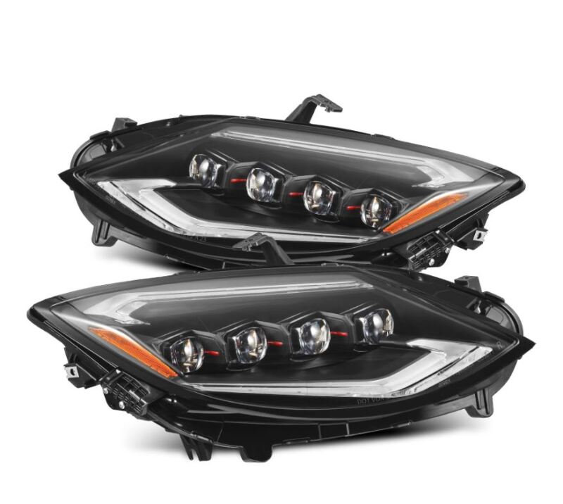 AlphaRex 23-24 Nissan Z NOVA-Series LED Projector Headlights Black w/Activation Light & Seq.Sig-thumbmail-1