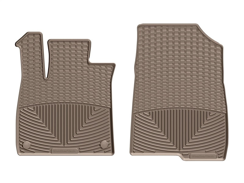 Weathertech 2018+ Honda Accord Front Rubber Mats - Tan-thumbmail-1