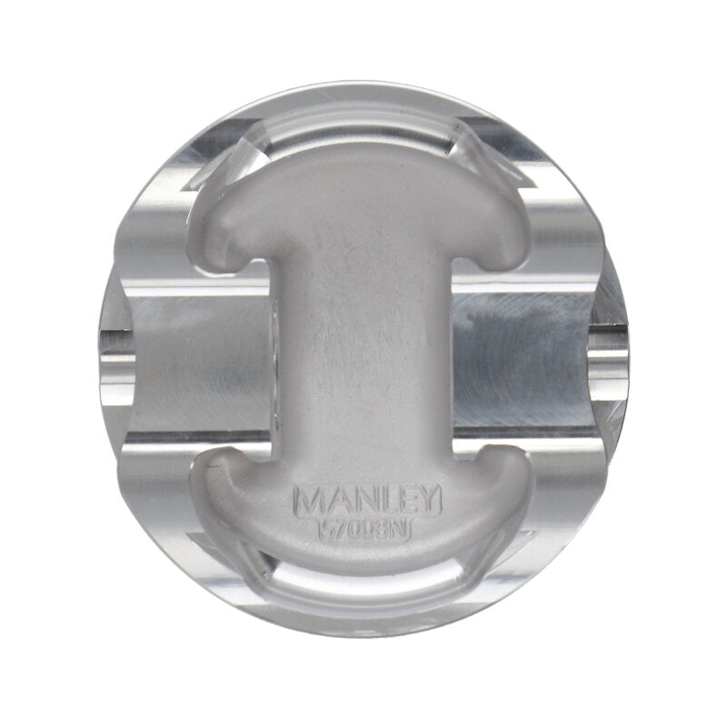 Manley 2018+ Ford Coyote 5.0L 6.75cc Dish 3.700in Bore 12:1 CR 22mm Pin Platinum Ext Duty Piston-thumbmail-5