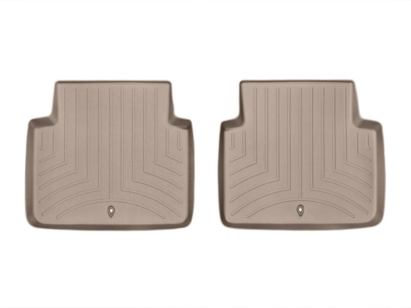 WeatherTech 15+ Hyundai Genesis Sedan Rear Only Floorliners - Tan-thumbmail-2