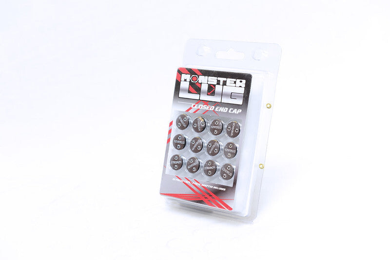 Wheel Mate Monster Lug Nut Caps - Pink 14x1.50-thumbmail-4