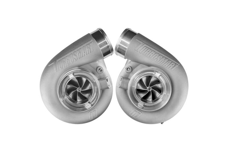 Turbosmart V-Band 0.96AR Oil Cooled TS-1-7880C Mirror Twin Turbo Package-thumbmail-1