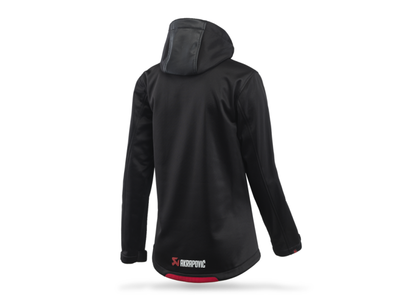Akrapovic Womens Corpo Softshell Jacket Black - M-thumbmail-3