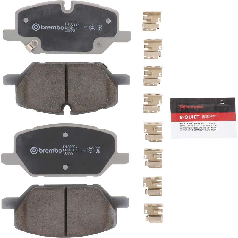 Brembo OE 20-24 Cadillac CT5/XT4/22-24 Chevy Camaro/2021 GMC Terrain Ceramic Brake Pad - Front-thumbmail-1