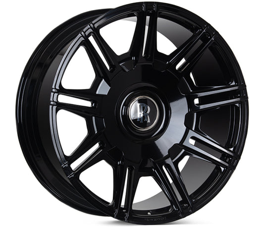 Vossen x Novitec SP2 22x9.5 ET:8 Gloss Black Rolls-Royce Ghost 2nd Gen Front Wheel