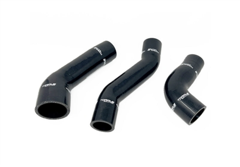 Torque Solution 13-17 Hyundai Veloster 1.6L Turbo Silicone Boost Hose Kit - Black-thumbmail-1