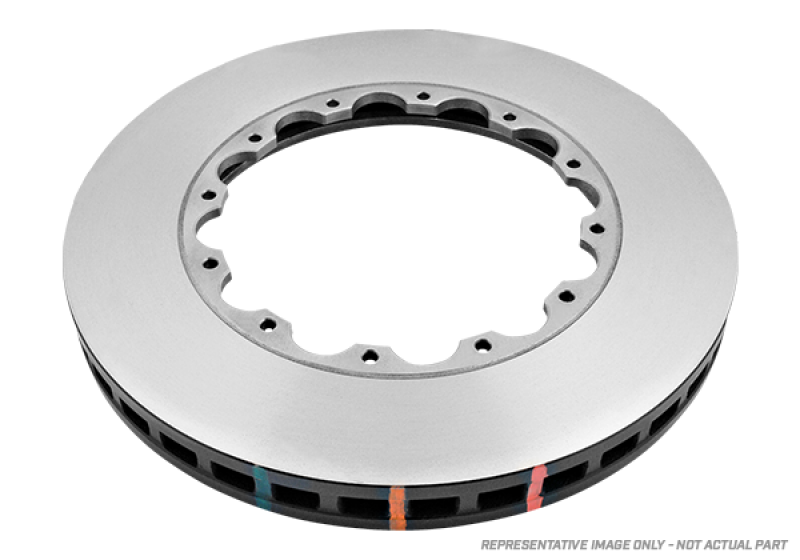 DBA 2020+ Chevrolet Corvette C8 Z51 Front Standard 5000 Series Replacement Rotor Ring w/ Nas Nuts-thumbmail-1